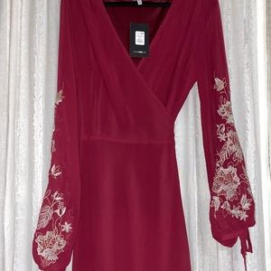 fashion nova trophy wife dress